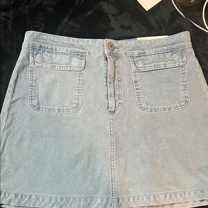 American Eagle Outfitters Light Blue Skirt